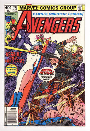 The Avengers Vol 1 195 VF (8.0) (1980) Newsstand