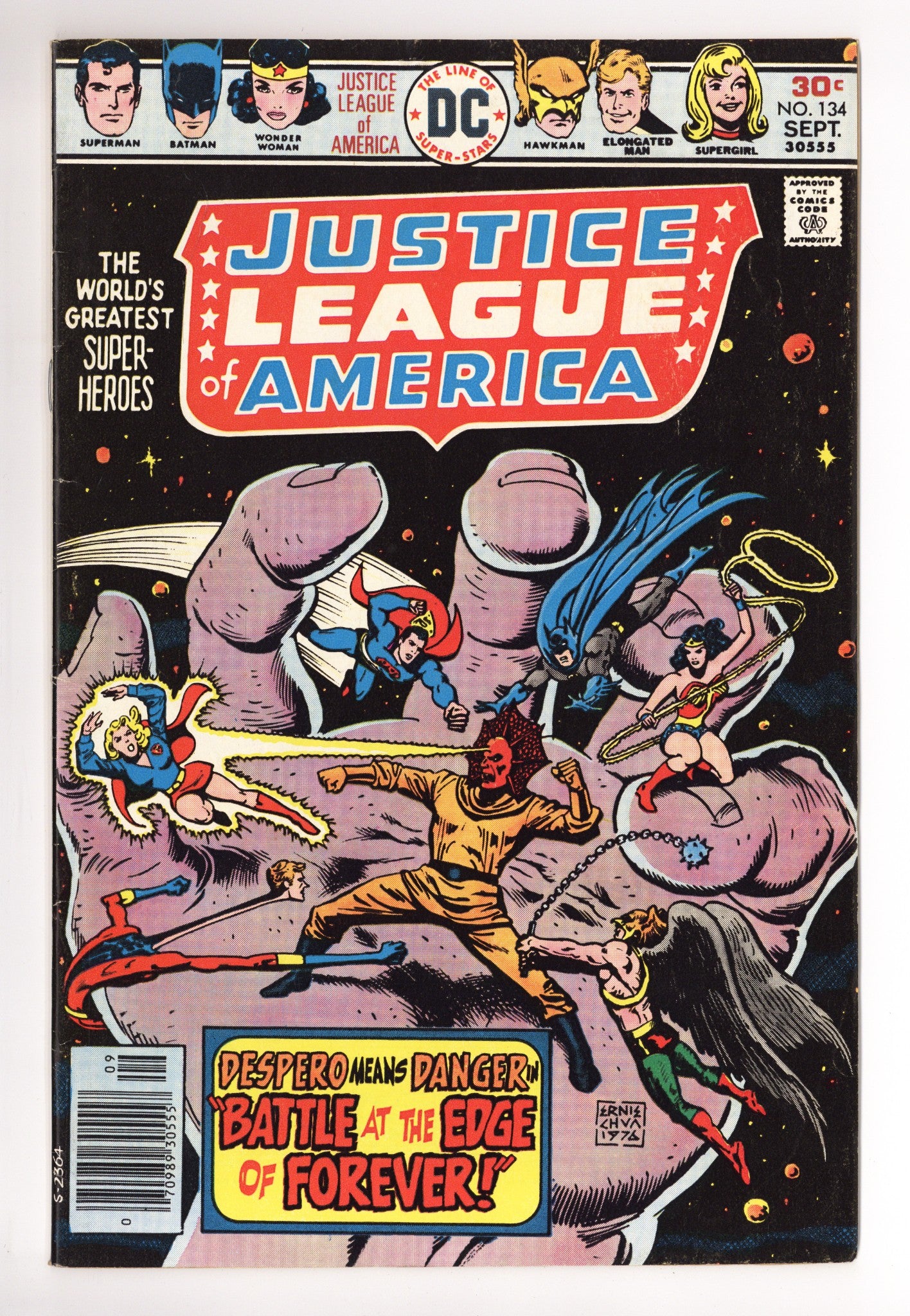 Justice League of America Vol 1 134 Low Grade (1976) 