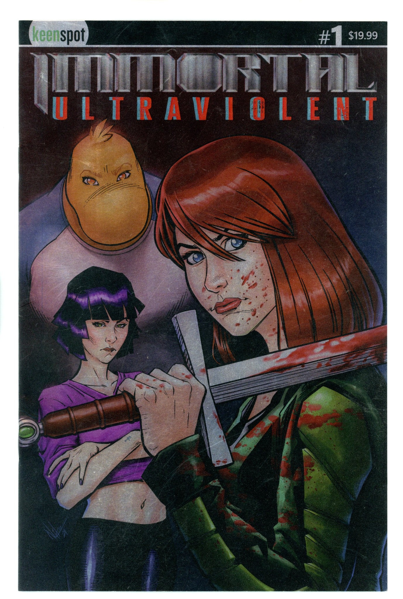 Immortal Ultraviolent 1 Beck Foil Variant (2024)