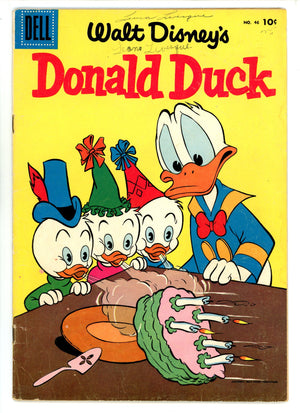 Walt Disney's Donald Duck 46 VG (4.0) (1956) 