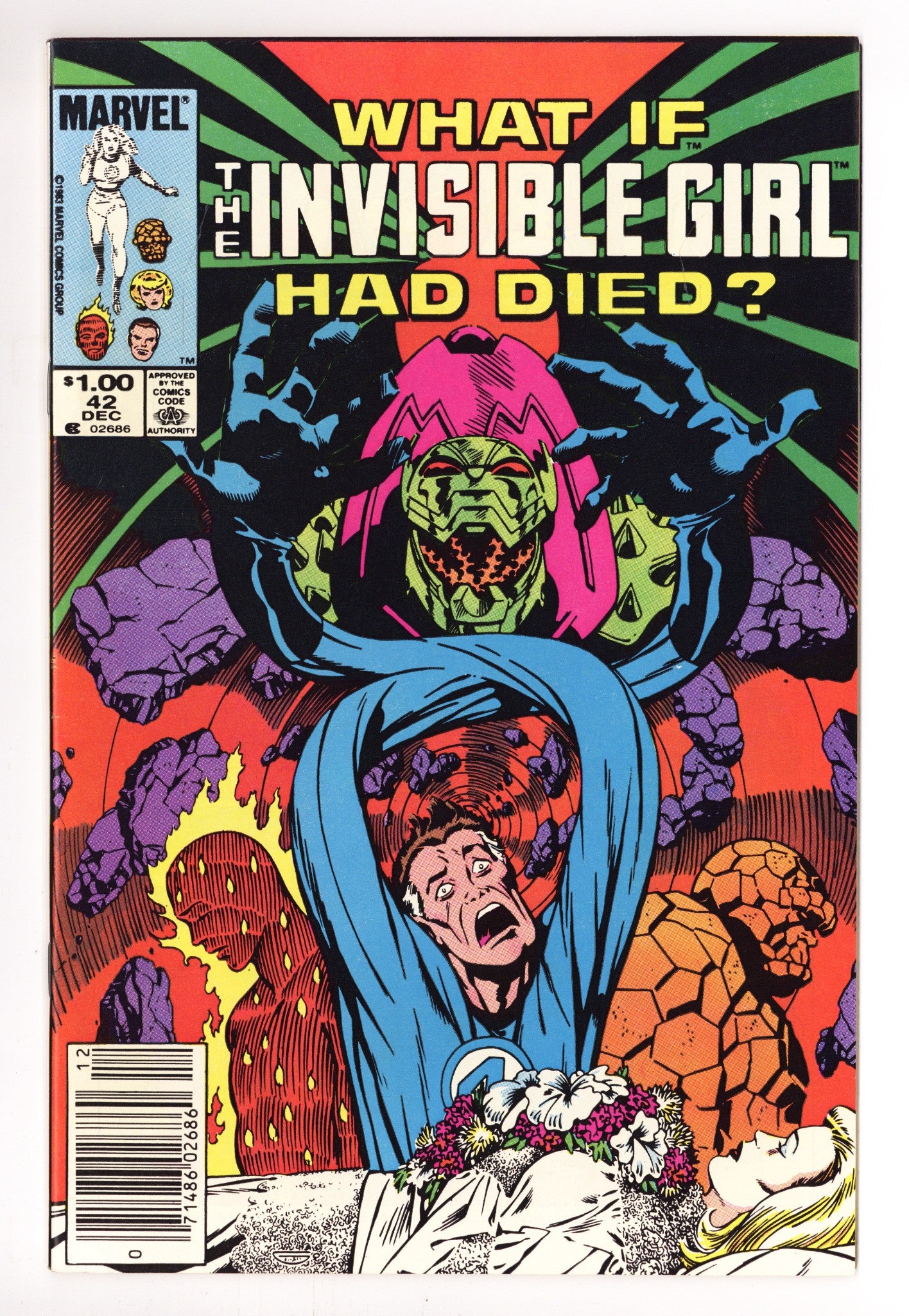 What If? Vol 1 42 NM- (9.2) (1983) Newsstand 