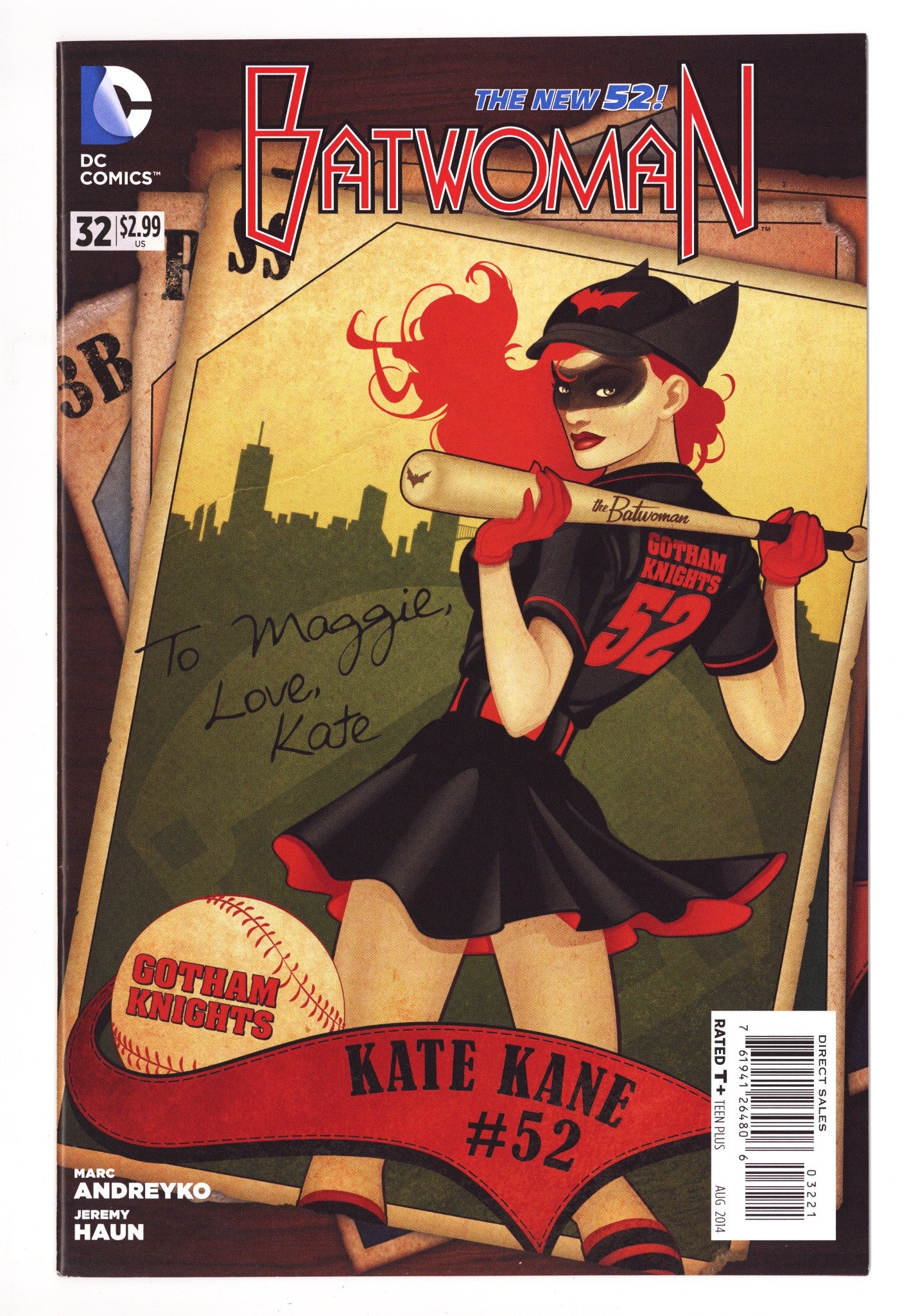 Batwoman Vol 1 32 High Grade (2014) Lucia Bombshells Variant 