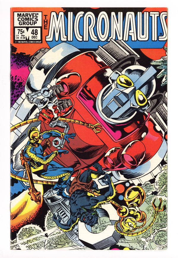 Micronauts Vol 1 48 Mid Grade (1982)