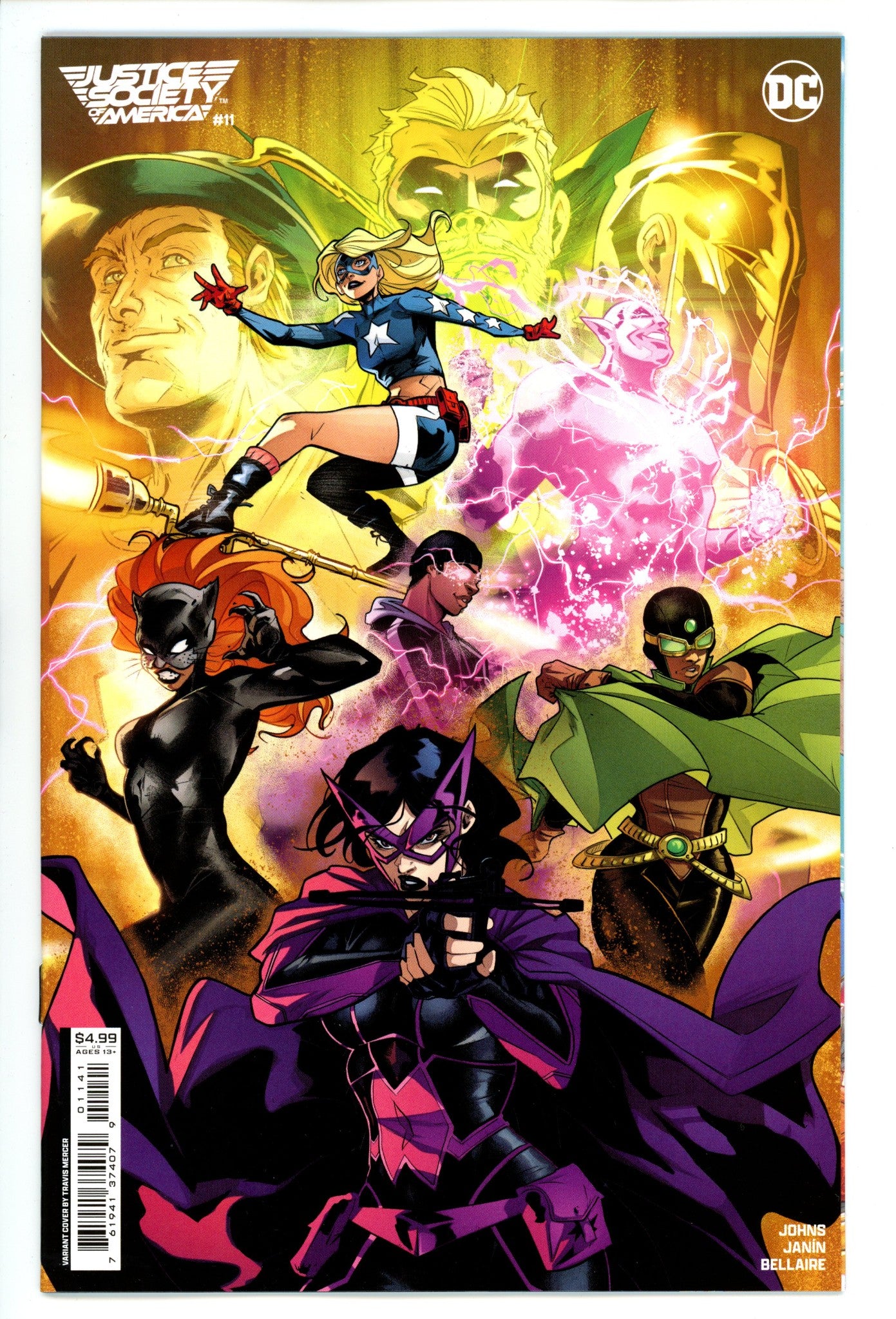 Justice Society Of America Vol 4 11 Mercer Variant (2024)