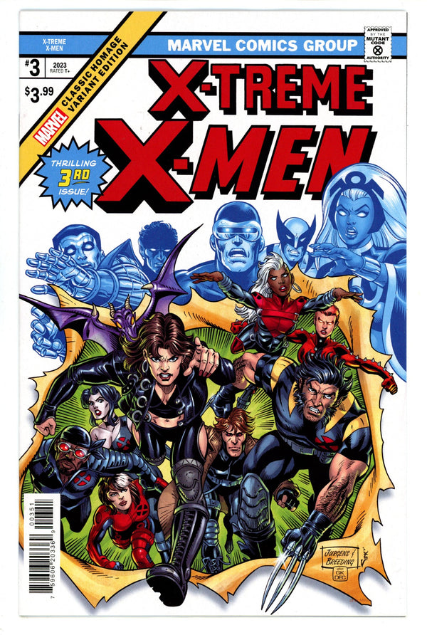 X-Treme X-Men Vol 3 3 High Grade (2023) Jurgens Variant