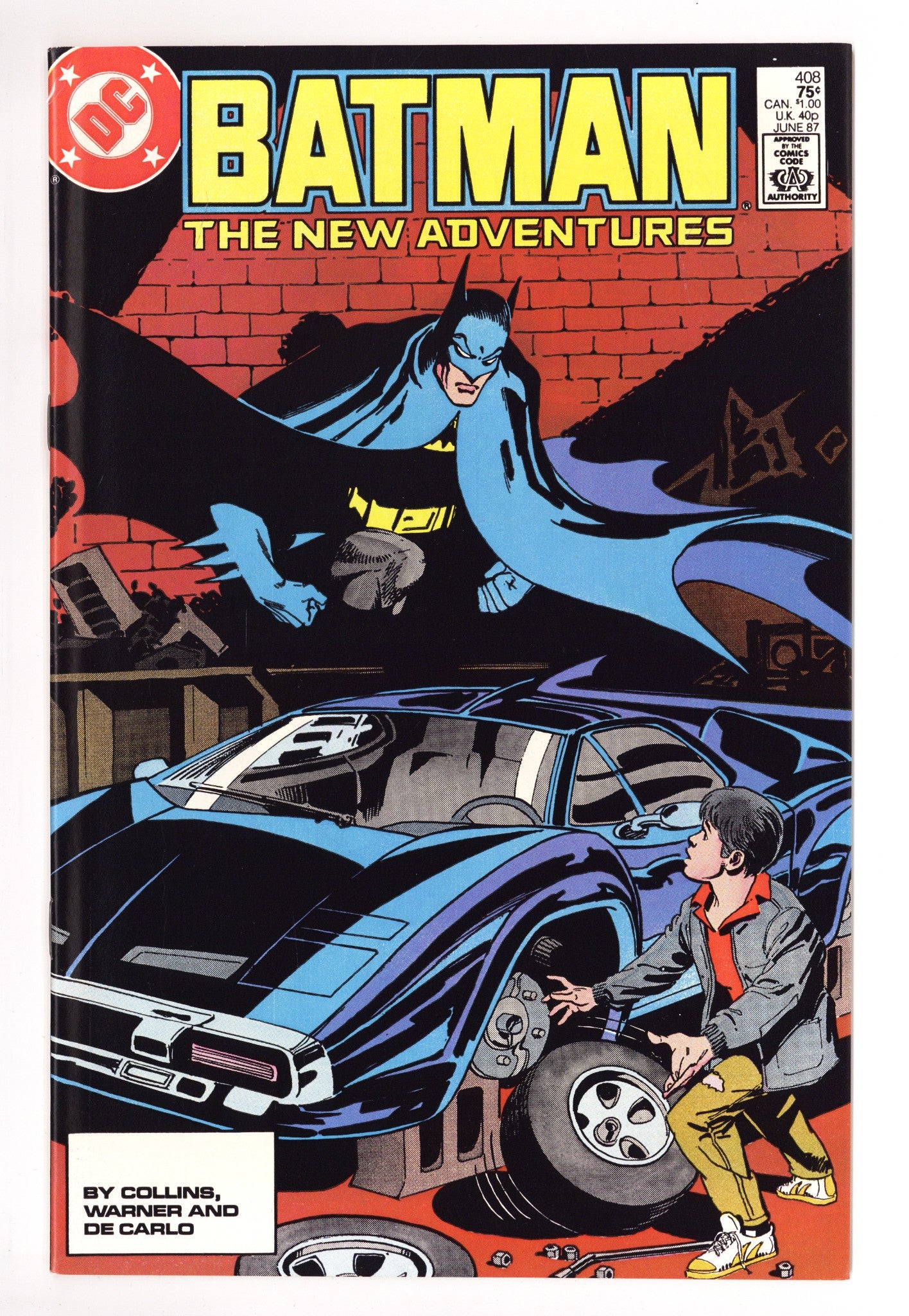Batman Vol 1 408 VF (8.0) (1987) 