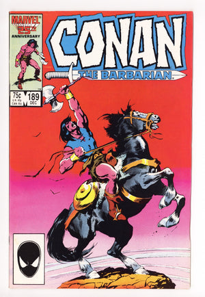 Conan the Barbarian Vol 1 189 Mid Grade (1986)