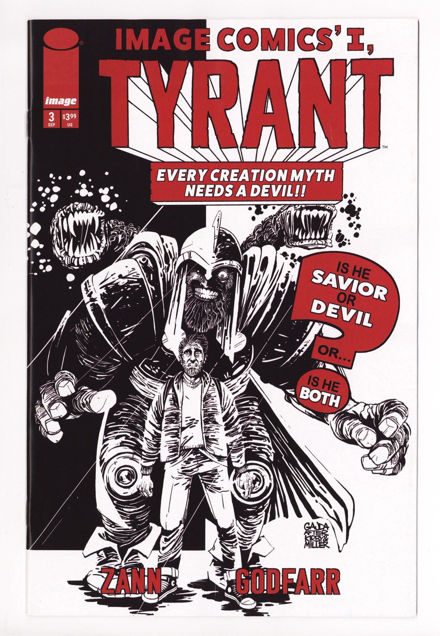 I Tyrant 3 Gajda Homage Incentive VF/NM (2025)