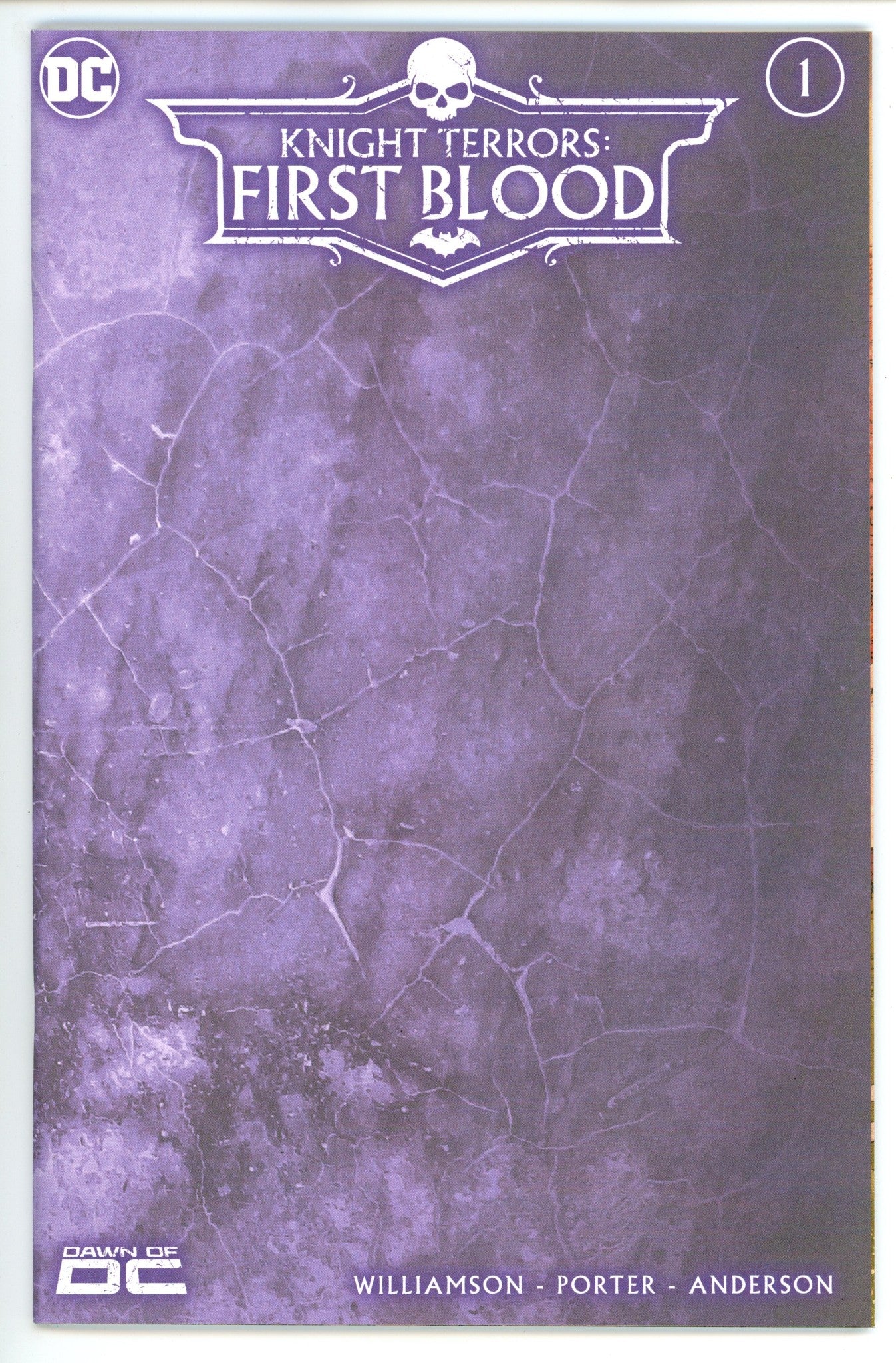 Knight Terrors: First Blood 1 High Grade (2023) Blank Variant 