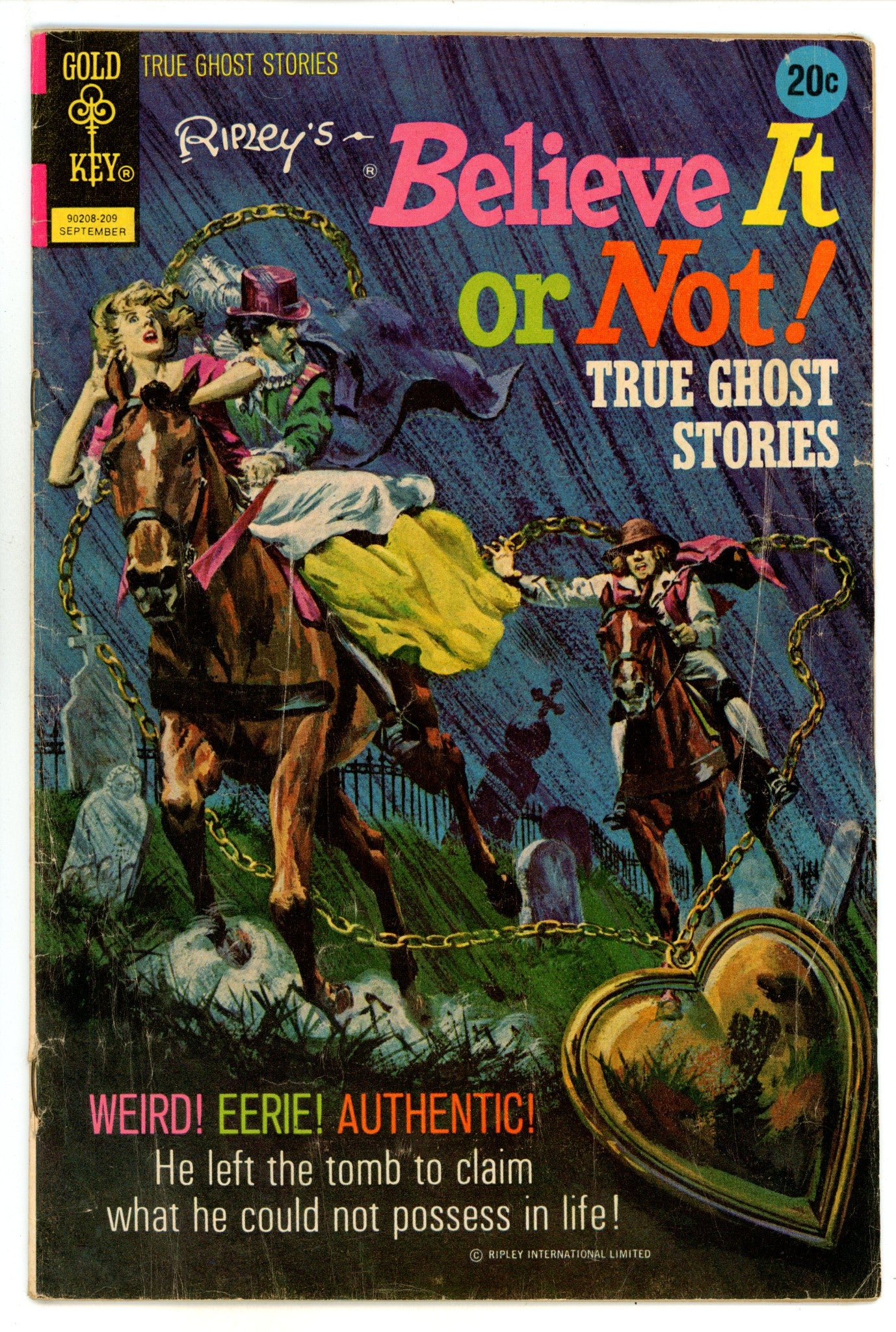 Ripley's Believe It or Not! 35 VG (4.0) 20¬¢ Variant (1972) 