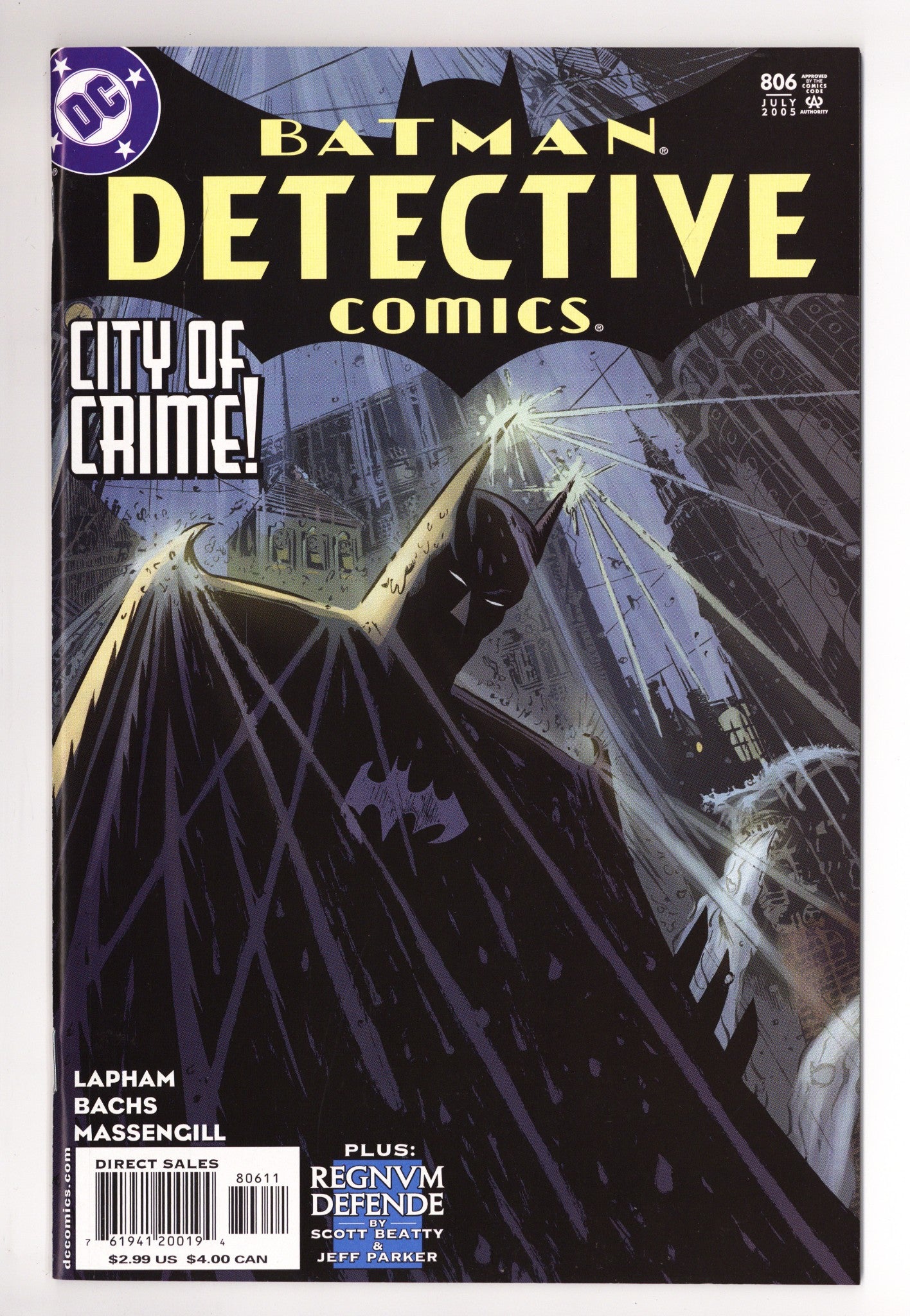 Detective Comics Vol 1 806 High Grade (2005) 