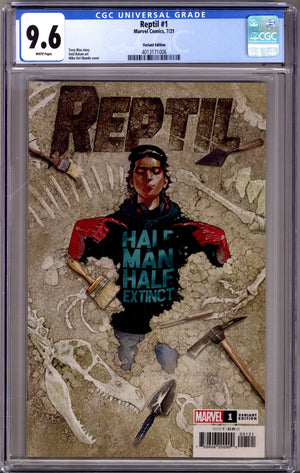 Reptil 1 CGC 9.6 (NM+) (2021) Mundo Variant