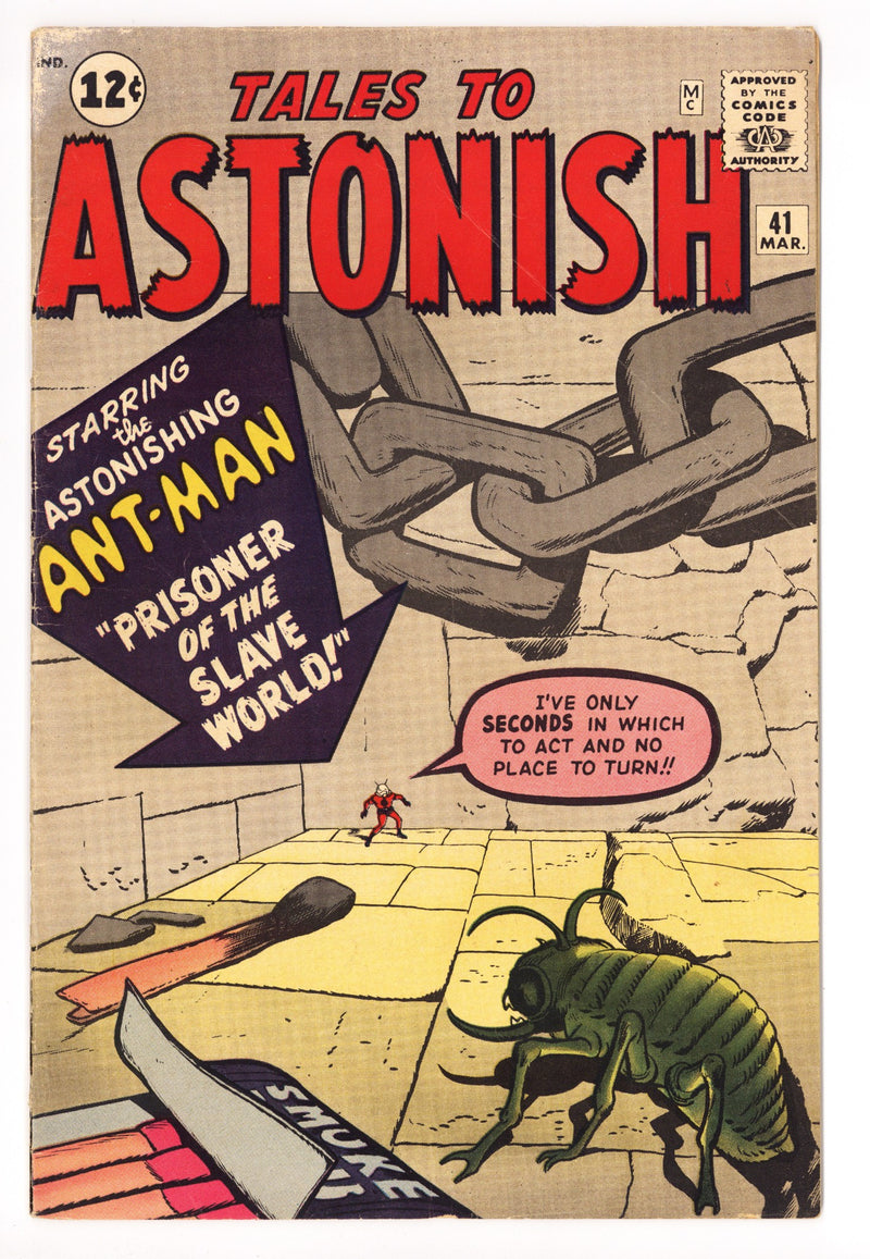 Tales to Astonish Vol 1 41 VG (4.0) (1963) 
