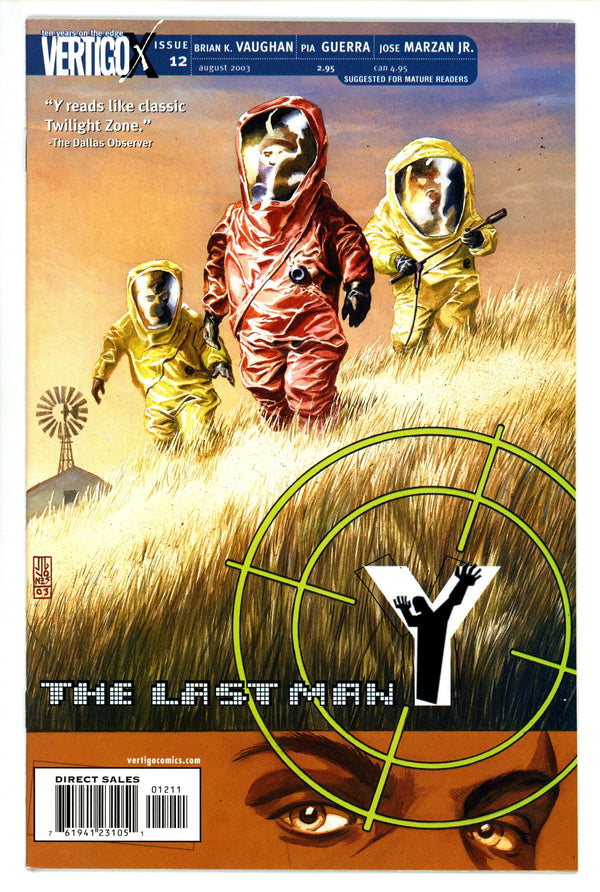 Y: The Last Man 12 High Grade (2003)