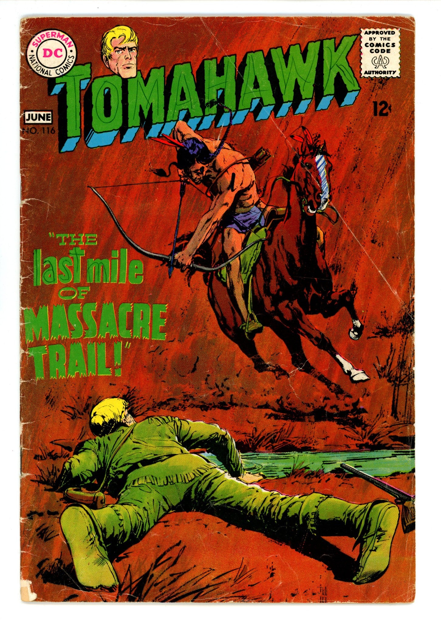 Tomahawk Vol 1 116 GD/VG (3.0) (1968) 