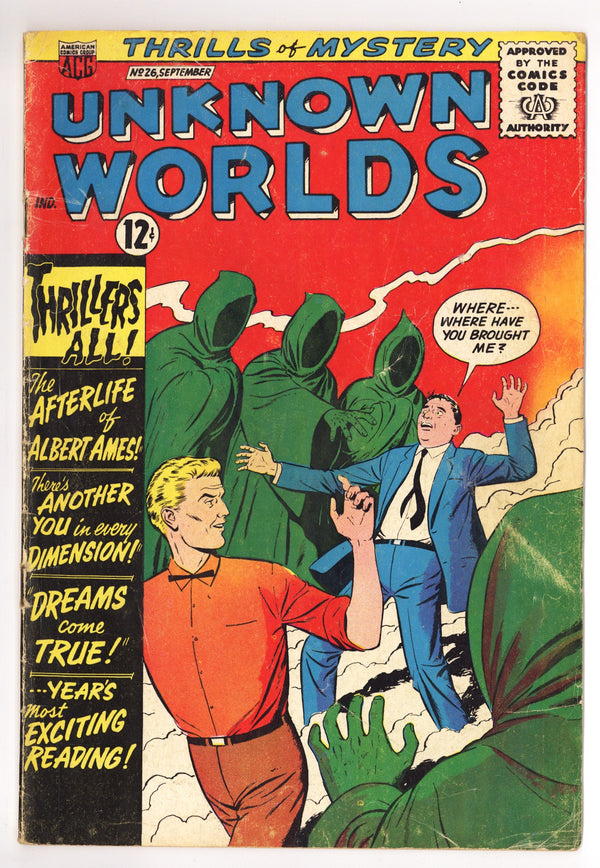 Unknown Worlds 26 GD/VG (3.0) (1963)
