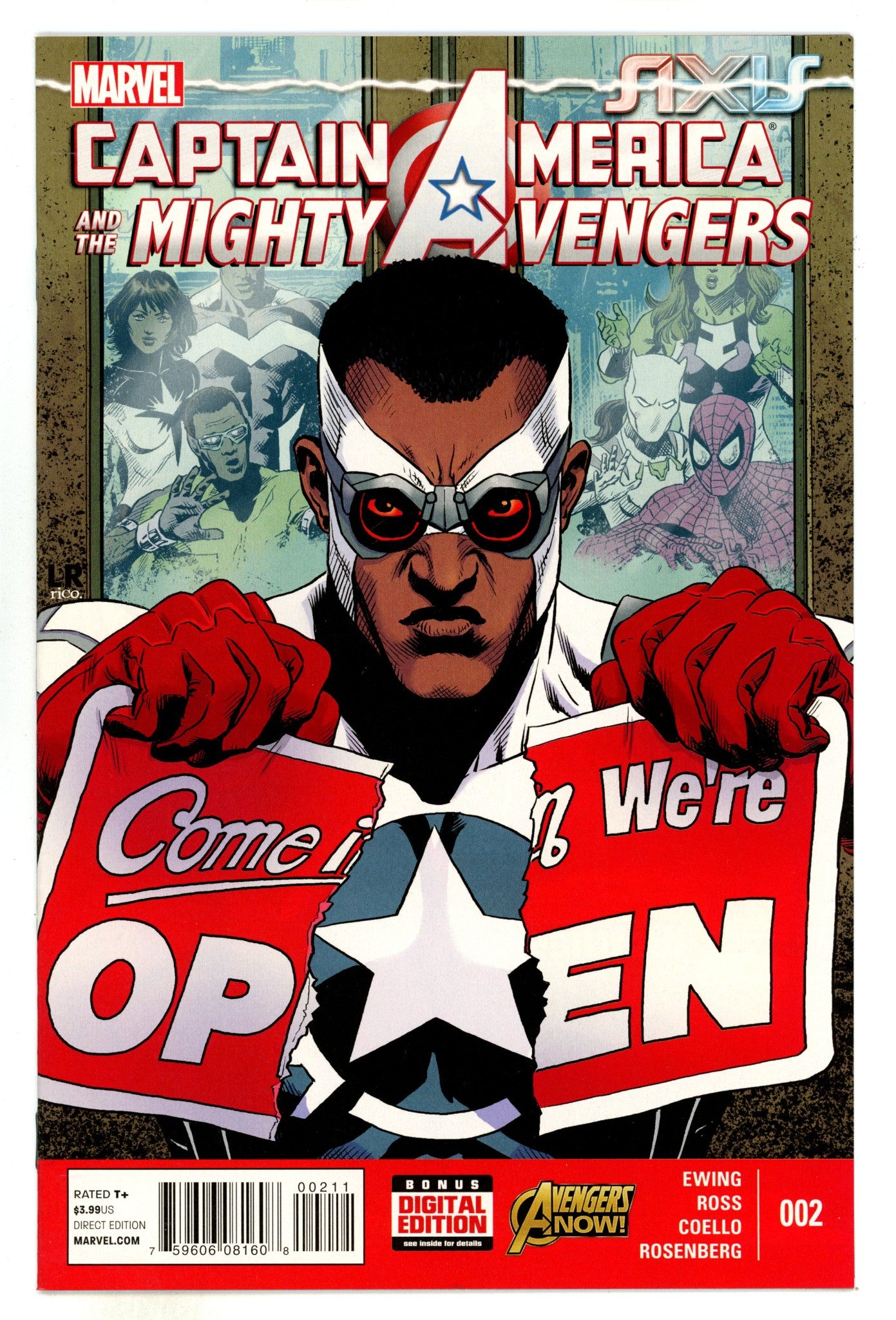 Captain America and the Mighty Avengers 2 High Grade (2015) 