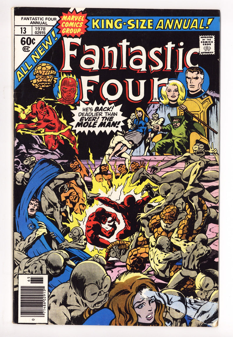 Fantastic Four Annual Vol 1 13 Low Grade (1978) 