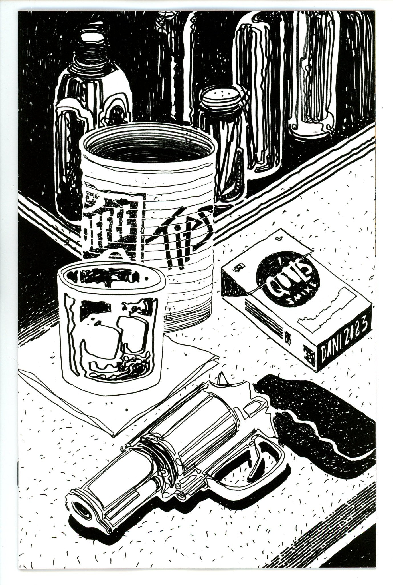 Night People 3 Strips B&W Virgin Incentive Variant NM- (2024)