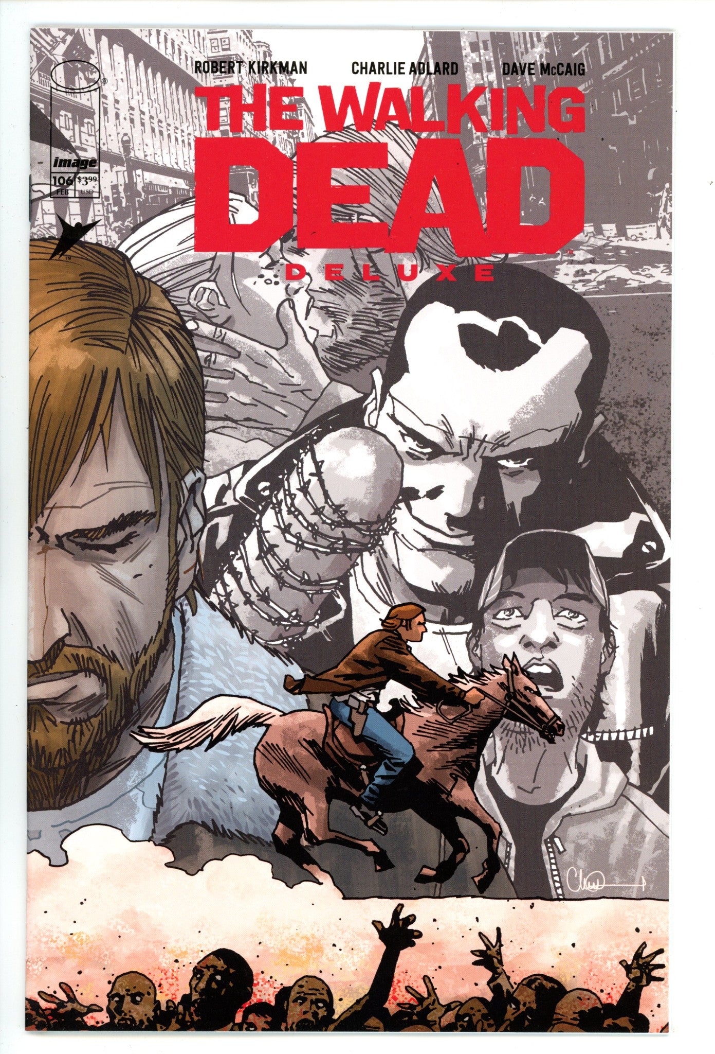 Walking Dead Deluxe 106 Adlard Variant (2025)