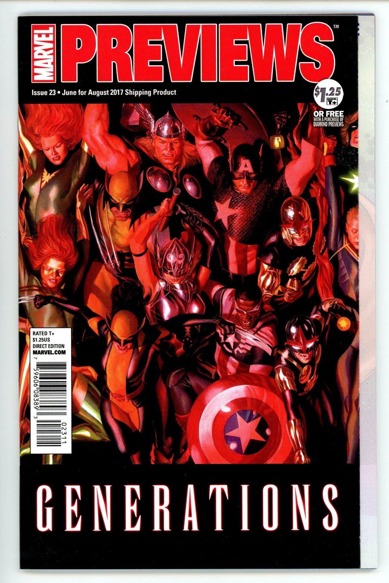 Marvel Previews Vol 3 23 High Grade (2017) 