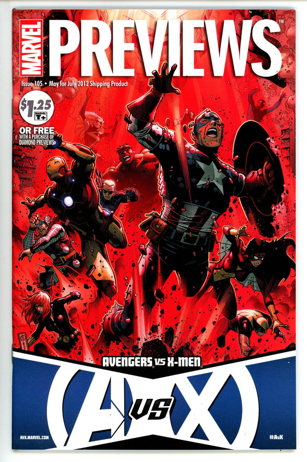 Marvel Previews Vol 1 105 High Grade (2012)