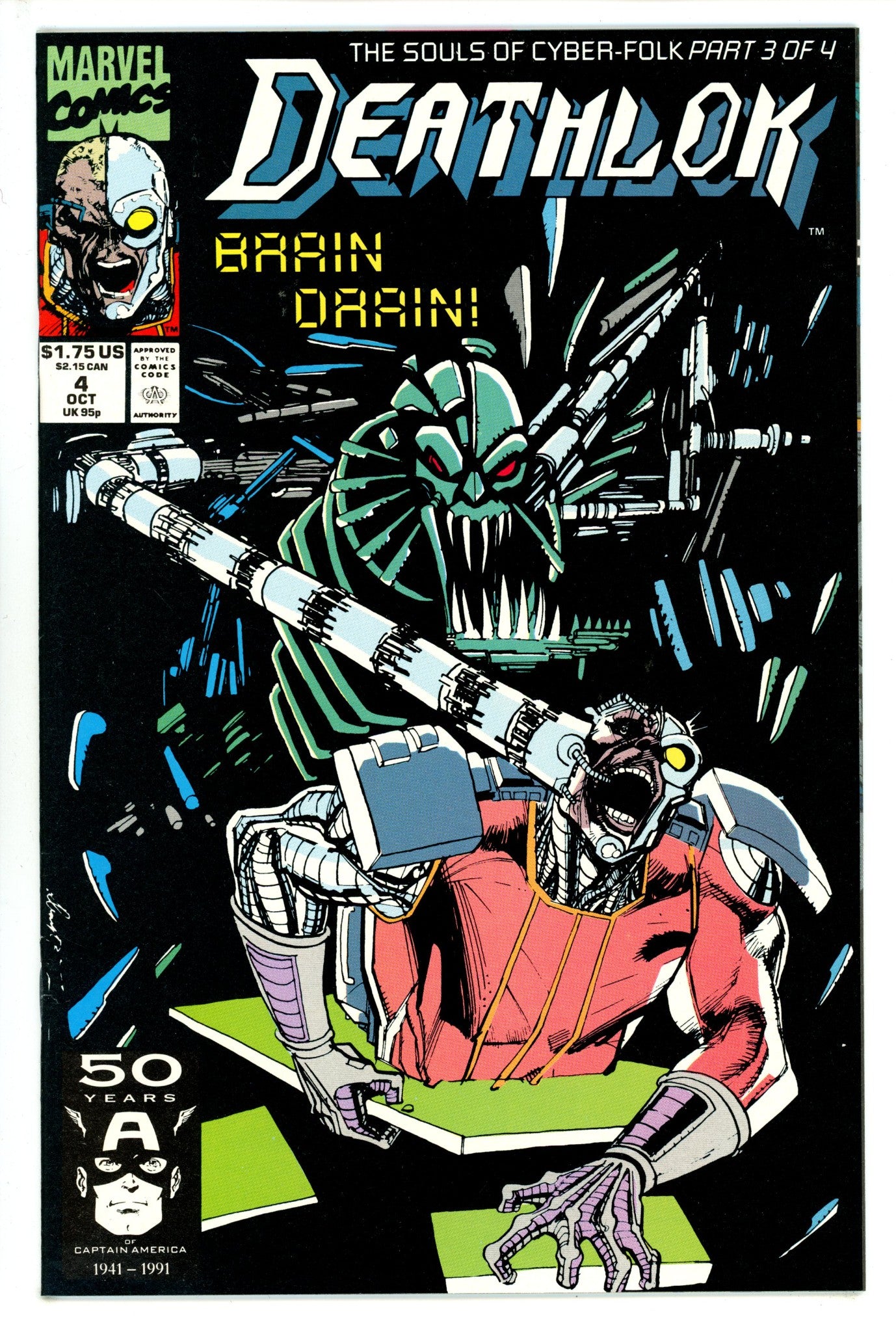 Deathlok Vol 2 4 (1991)