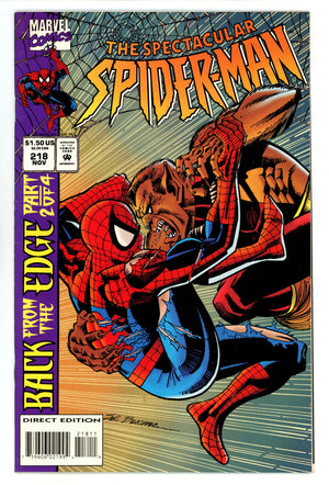 The Spectacular Spider-Man Vol 1 218 Mid Grade (1994)