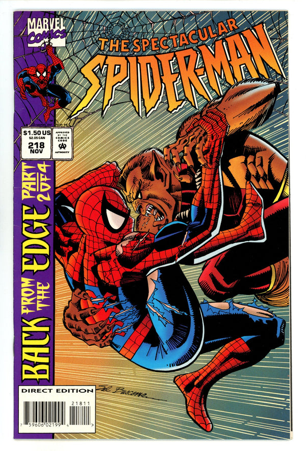 The Spectacular Spider-Man Vol 1 218 Mid Grade (1994)