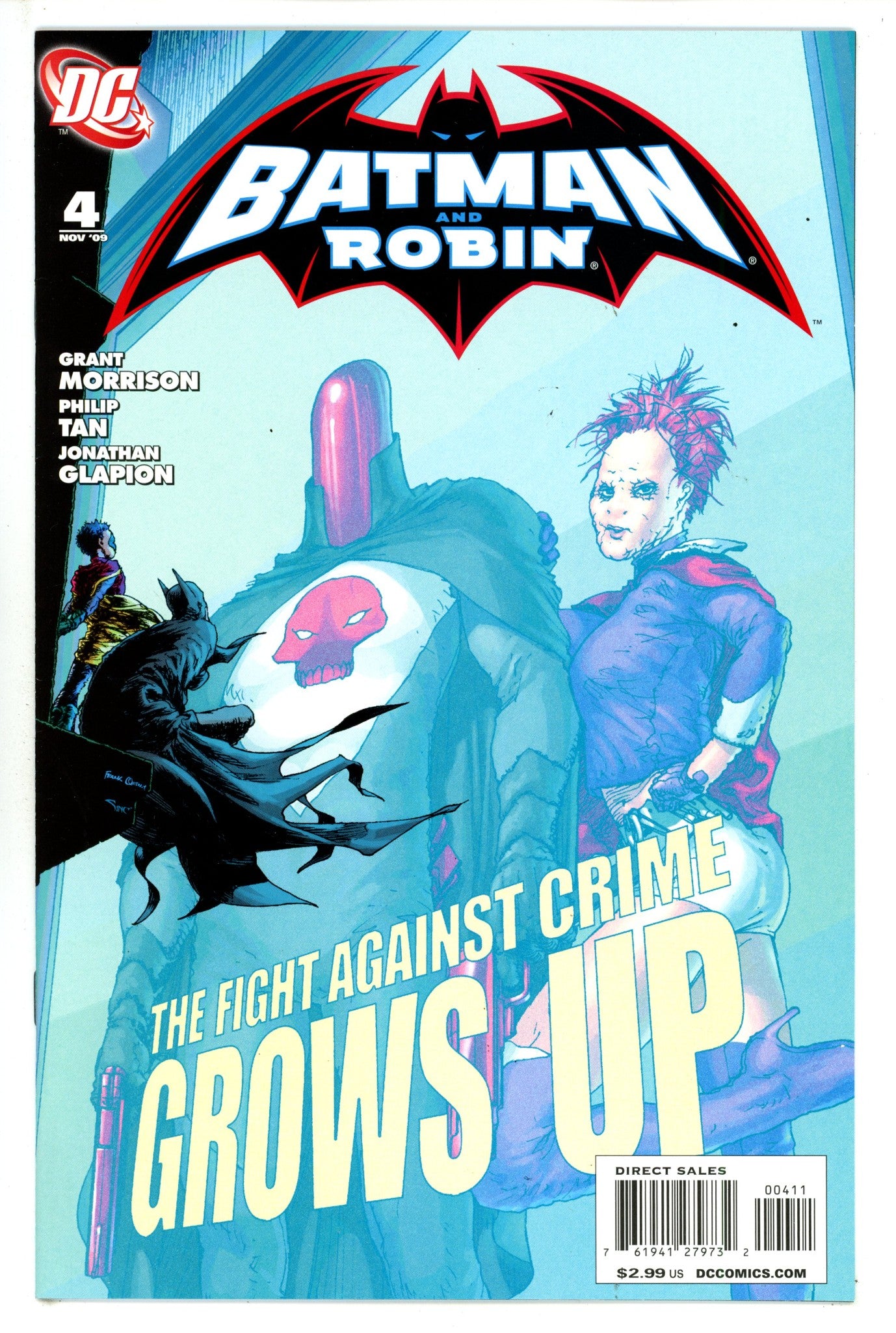 Batman and Robin Vol 1 4 High Grade (2009) 