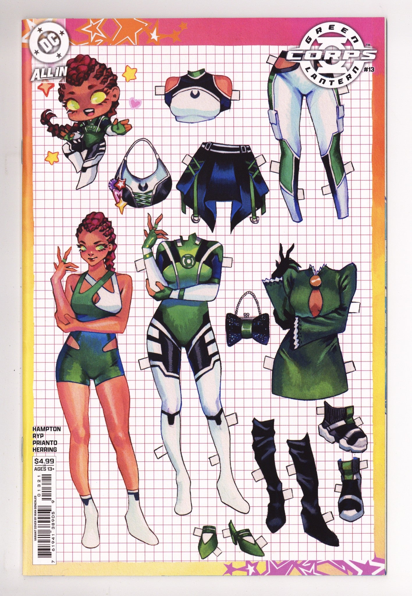 Green Lantern Corps Vol 4 13 Gonzales  Variant   (2026)