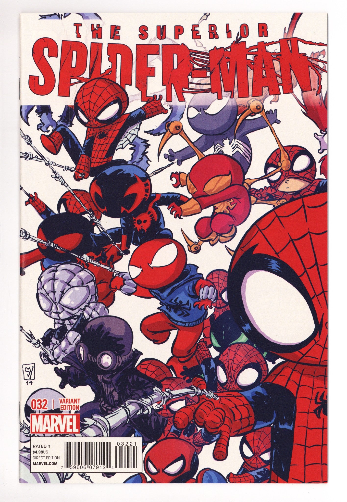 Superior Spider-Man Vol 1 32 VF/NM (9.0) (2014) Young Variant 