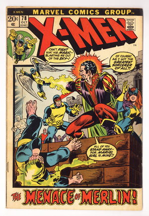 The X-Men Vol 1 78  VG (4.0)   (1972)