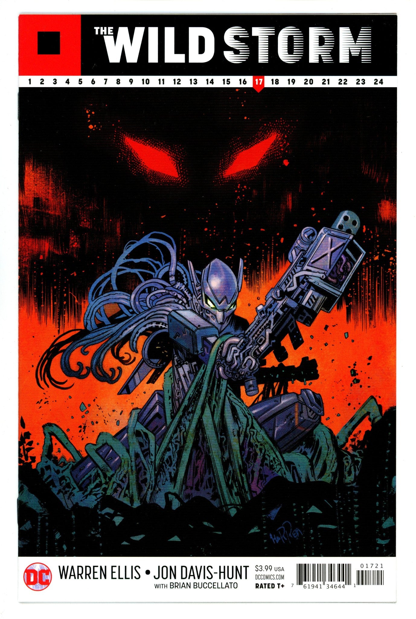 The Wild Storm 17 High Grade (2018) Harren Variant 