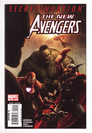 New Avengers Vol 1 40 VF+ (8.5) (2008)