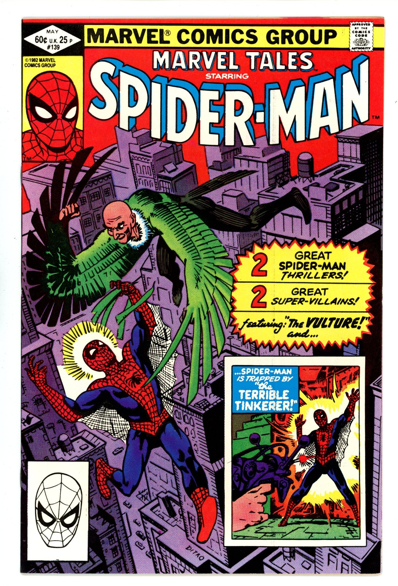 Marvel Tales Vol 2 139 NM- (9.2) (1982) 