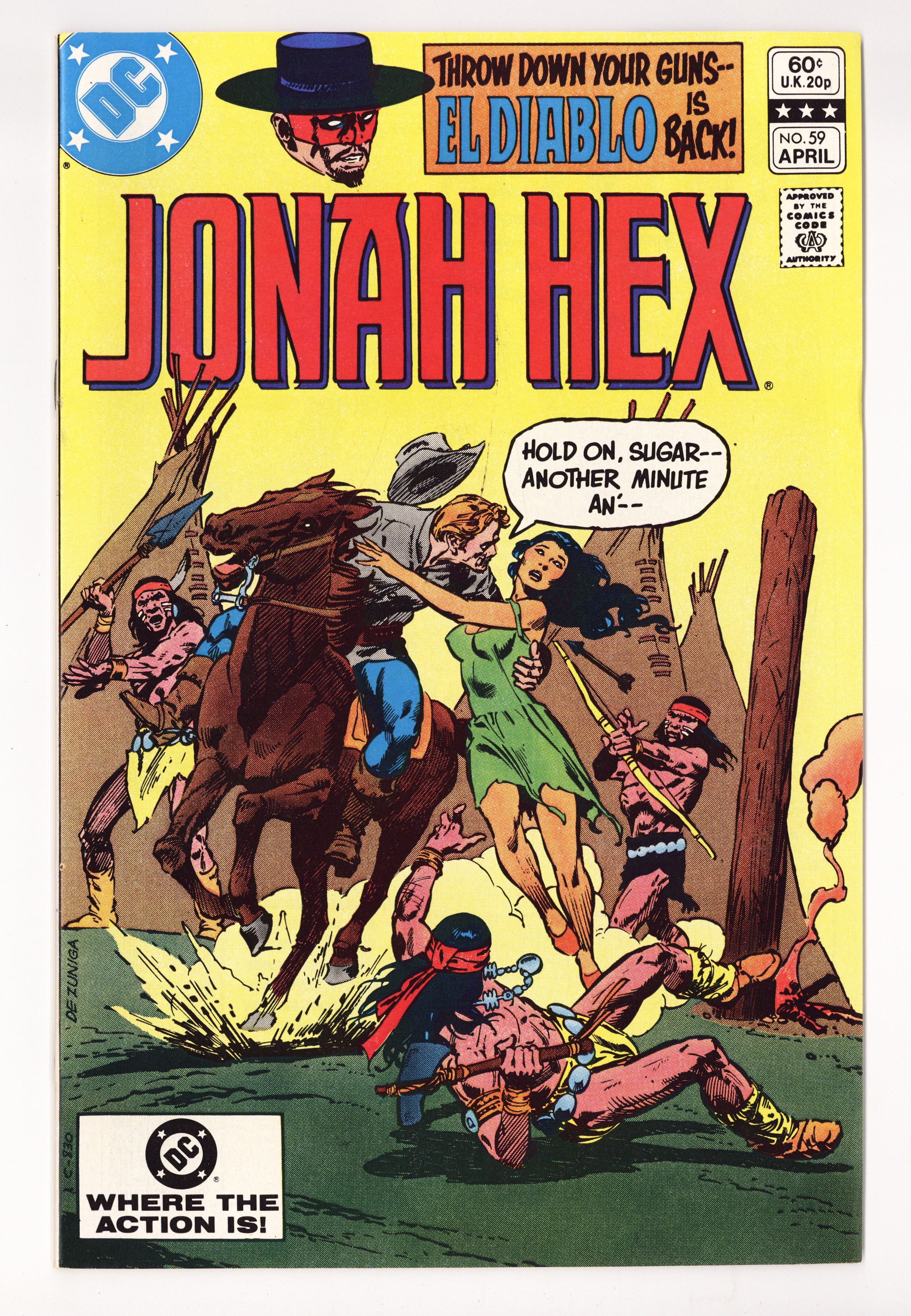Jonah Hex Vol 1 59 High Grade (1981) 