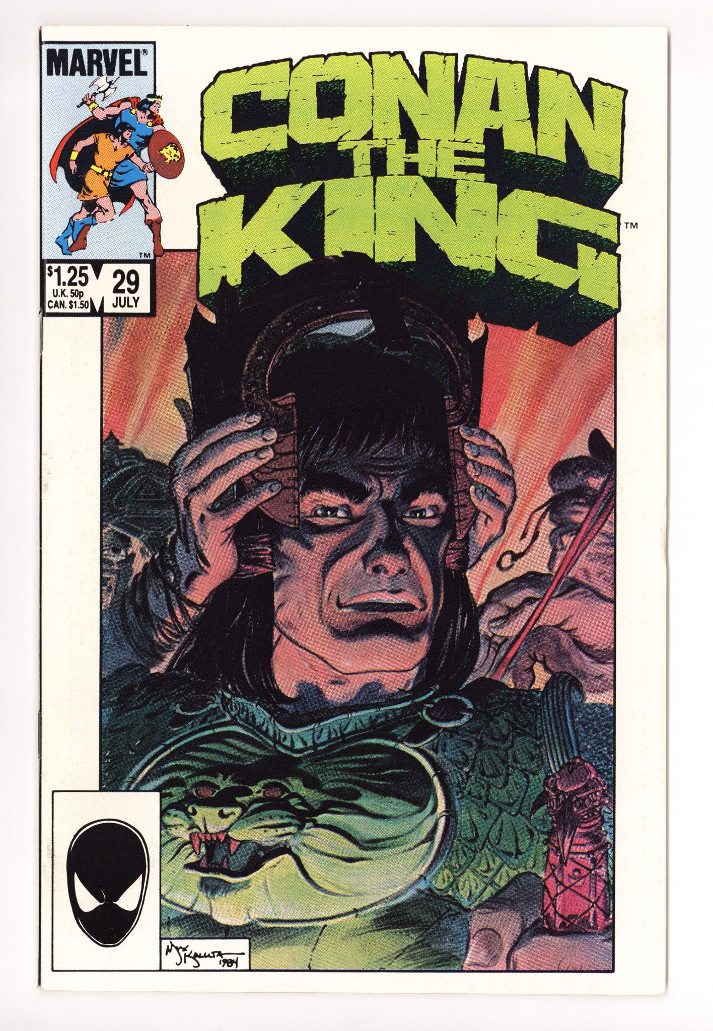Conan the King 29 High Grade (1985) 