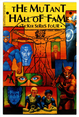 The Mutant Hall of Fame Sticker Series 4 VF+ (8.5) (1988)