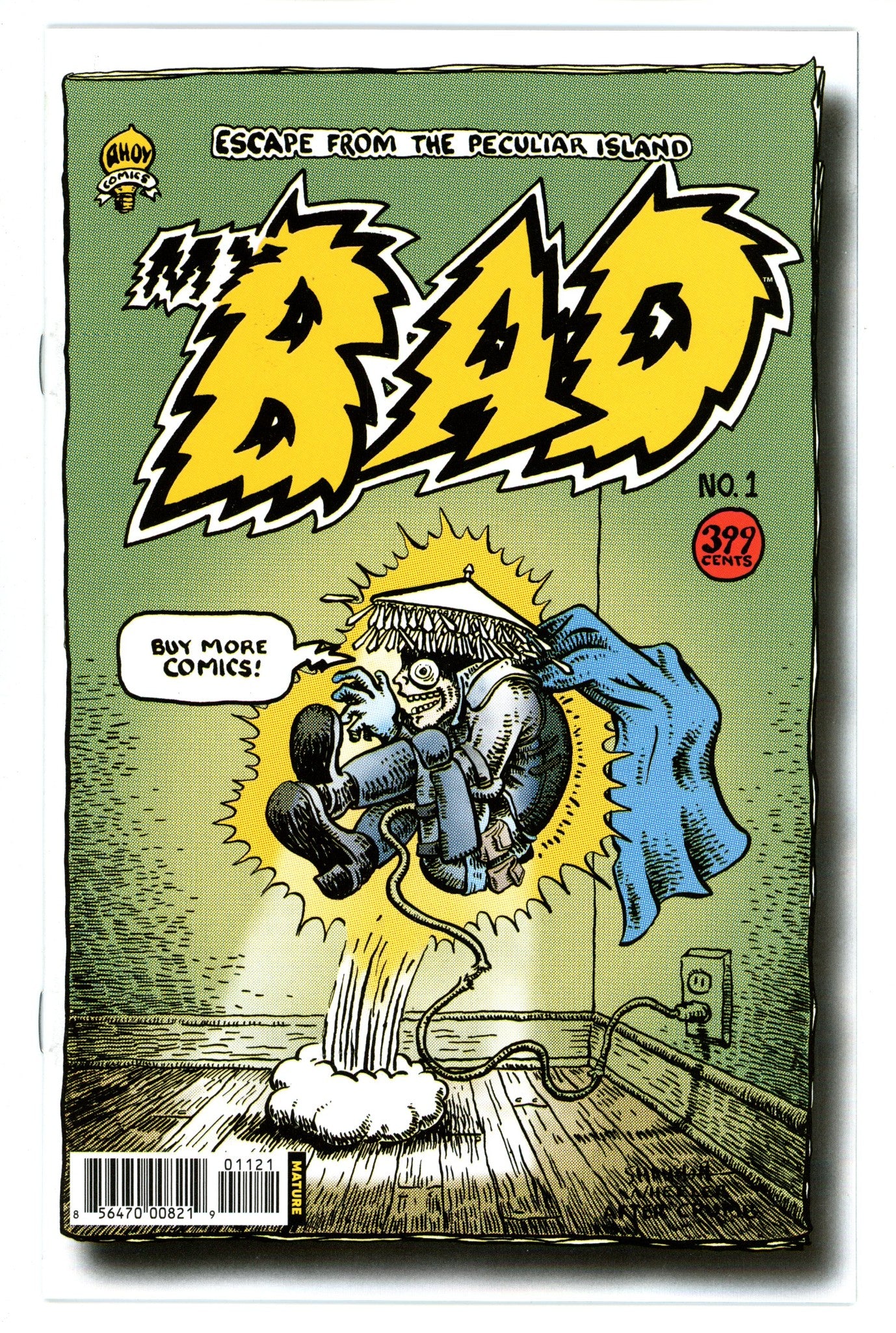 My Bad Escape From Peculiar Island  1 Wheeler  Homage Variant   (2024)