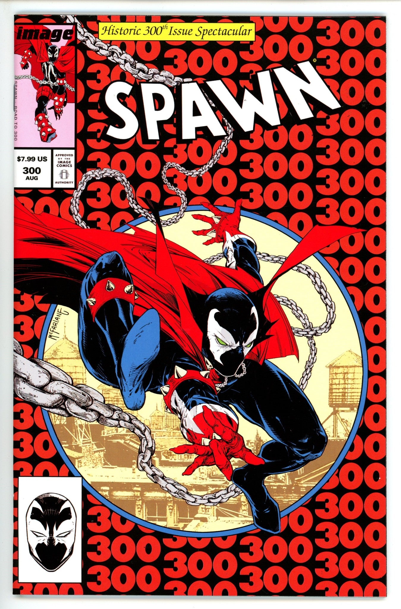 Spawn 300 Mcfarlane Homage Variant NM (2019)