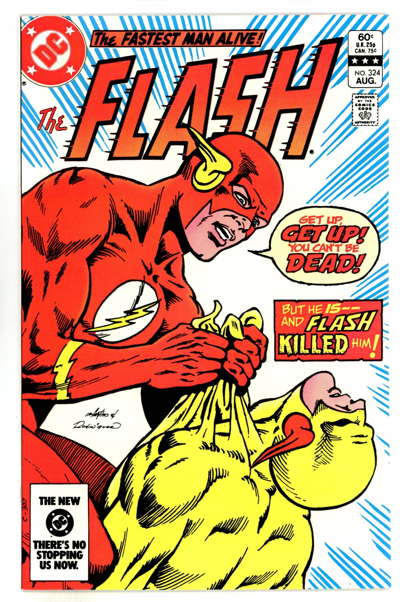 The Flash Vol 1 324 VF+ (8.5) (1983) 
