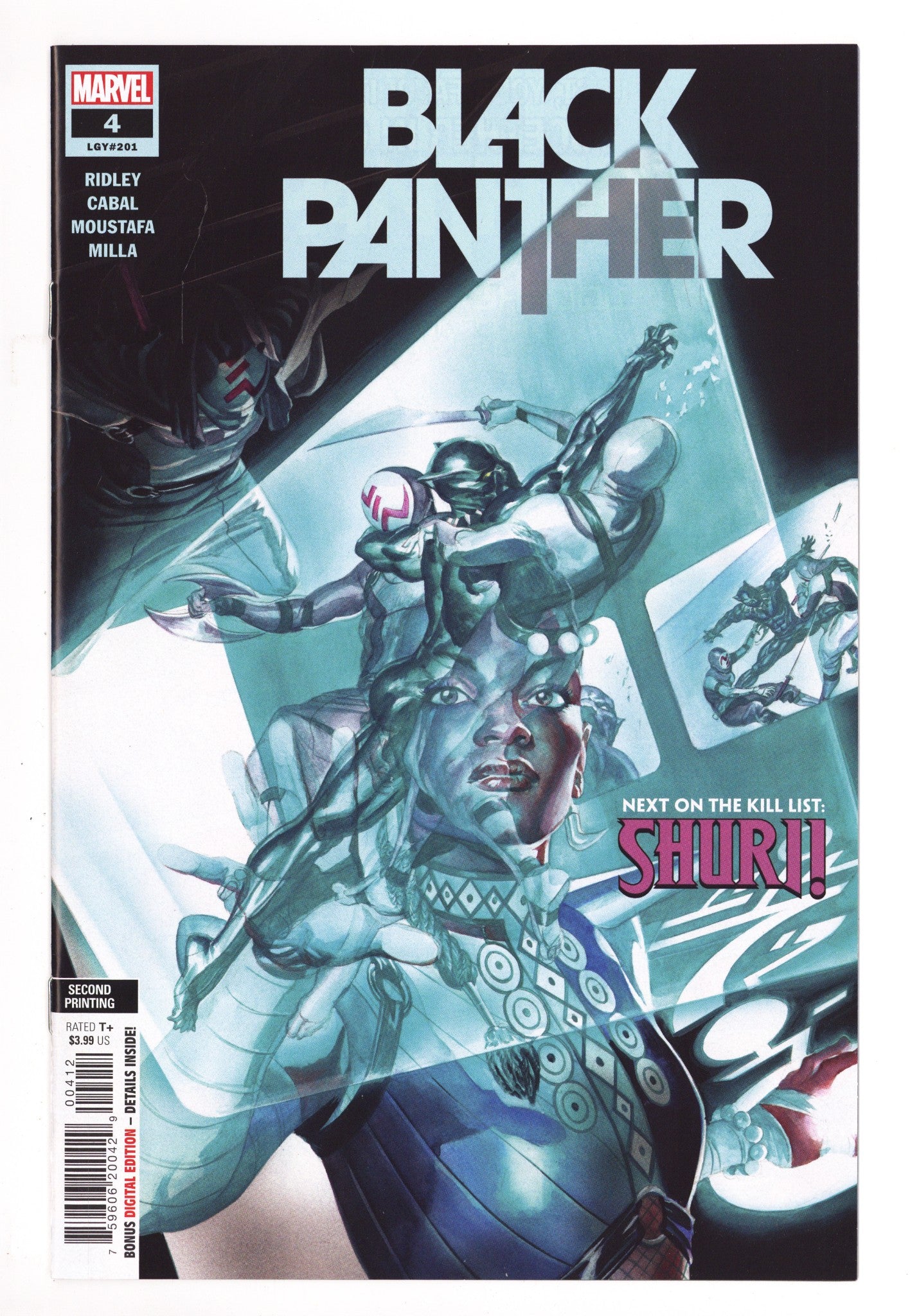 Black Panther Vol 8 4 (201) High Grade (2022) 2nd Print 