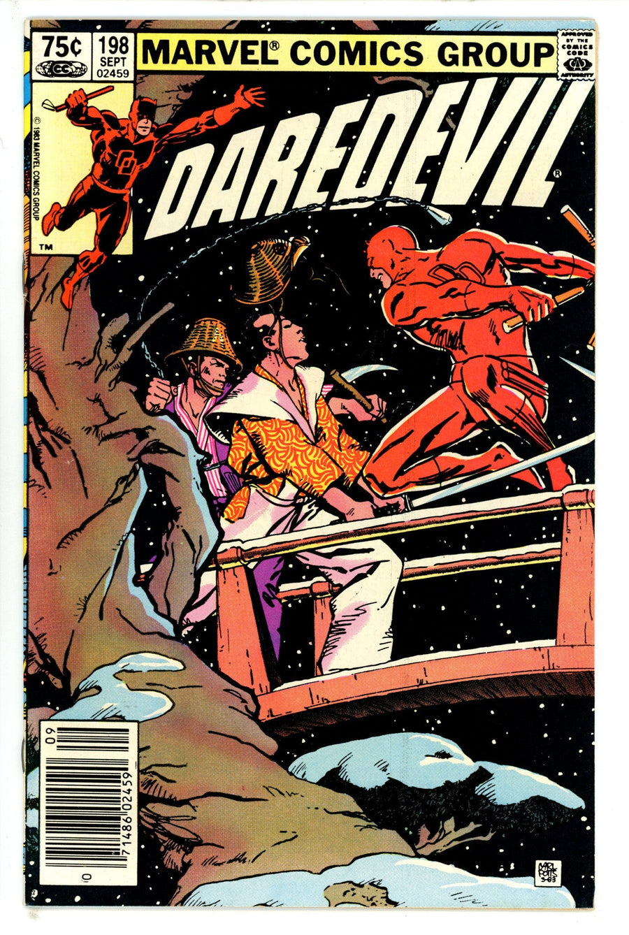 Daredevil Vol 1 198  Mid Grade   (1983)   Canadian Price Variant