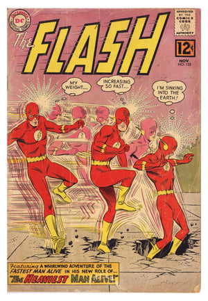 The Flash Vol 1 132 GD+ (2.5) (1962)