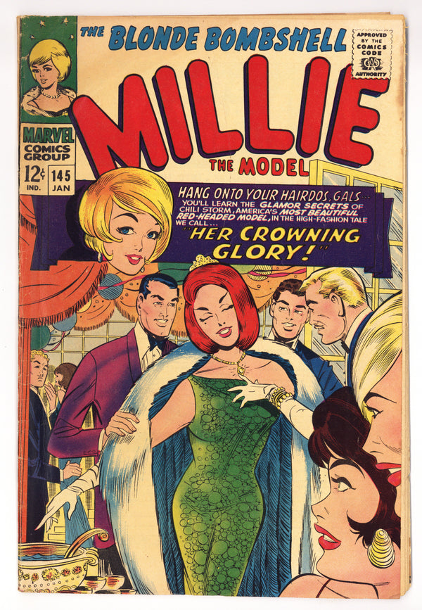Millie the Model 145 VG- (3.5) (1966)