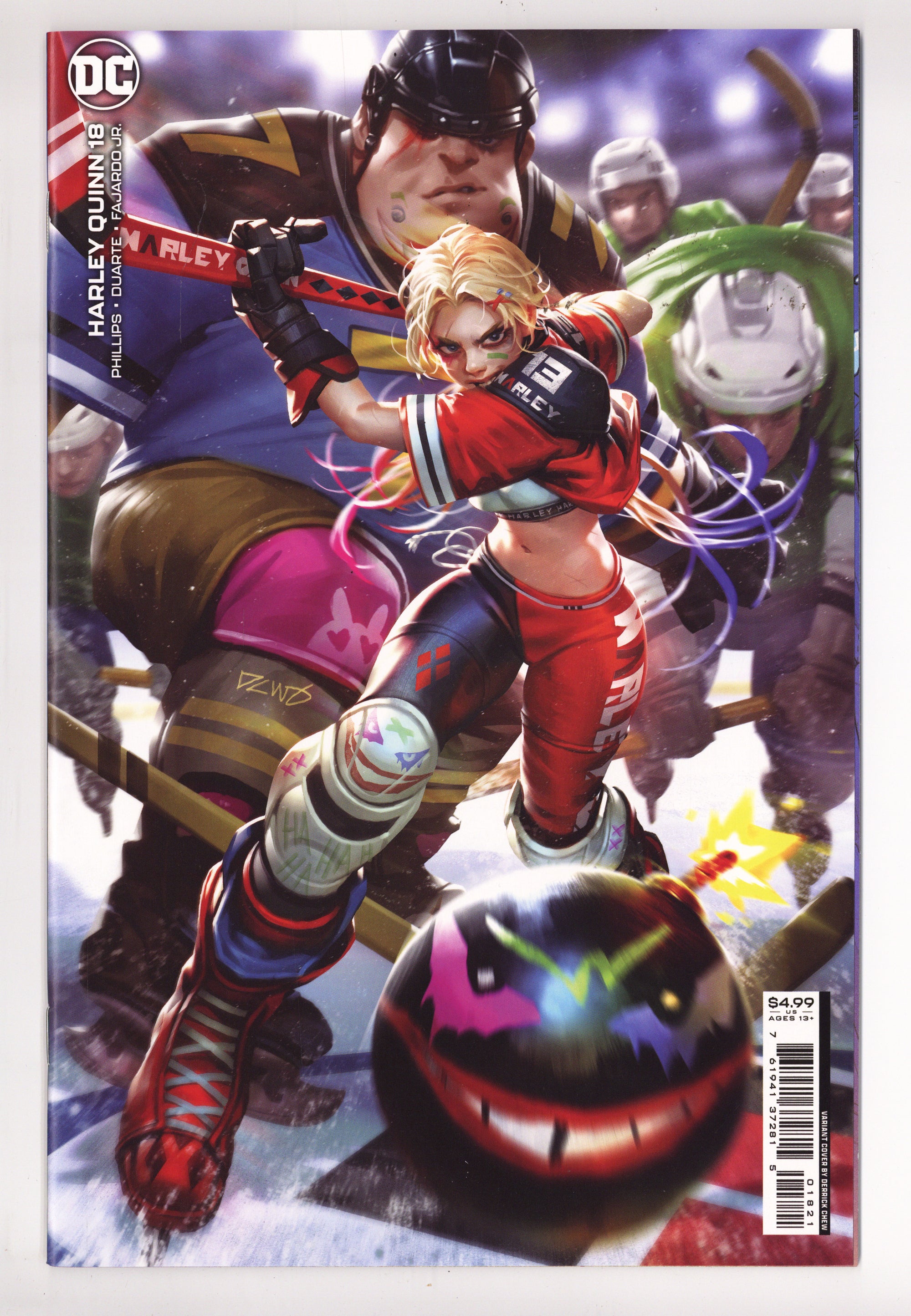 Harley Quinn Vol 4 18 High Grade (2022) Chew Variant 