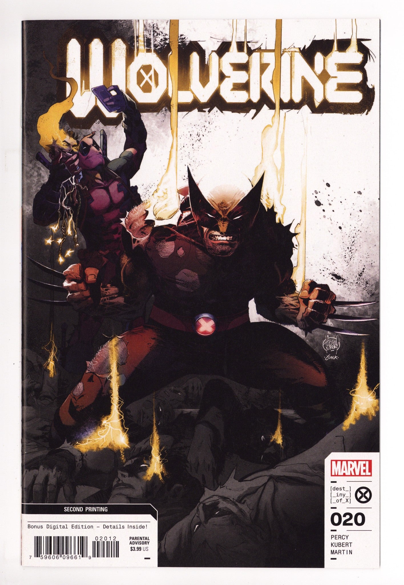 Wolverine Vol 7 20  High Grade   (2022)     2nd Print  
