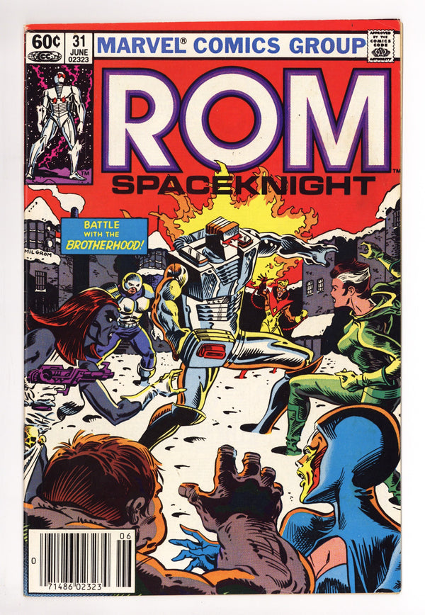 Rom Vol 1 31 Mid Grade (1982) Newsstand