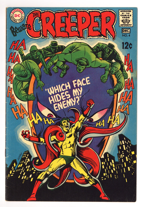 Beware the Creeper Vol 1 4 FN- (5.5) (1968)